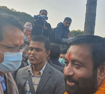 एनपी साउदसँग निधिको ठट्टा- मेरो महामन्त्री बने भैगो नी